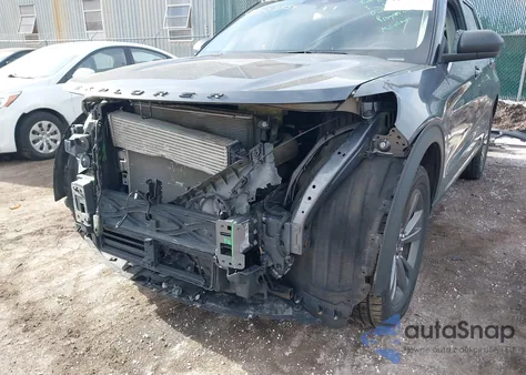 2021 Ford Explorer Xlt из США, поврежденный, VIN 1FMSK8DHXMGA29287